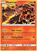 Heatmor 24/147 Burning Shadows English Pokémon card