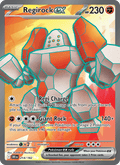Regirock ex 214/182 Destined Rivals English Pokémon card