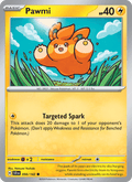 Pawmi 56/142 Stellar Crown English Pokémon card