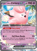 Lillie's Clefairy ex 56/159 Journey Together English Pokémon card