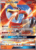 Ho-Oh GX 21/147 Burning Shadows English Pokémon card