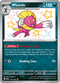 Weavile 183/91 Paldean Fates English Pokémon card