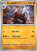 Excadrill 86/162 Temporal Forces English Pokémon card