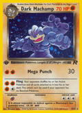 Dark Machamp 10/82 Team Rocket English Pokémon card