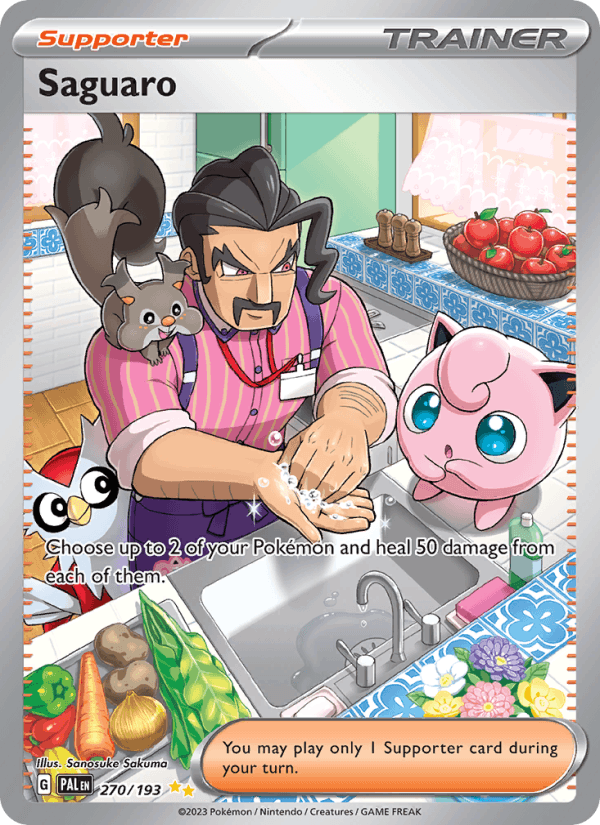 Saguaro 270/193 Paldea Evolved English Pokémon card