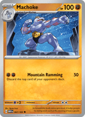 Machoke 67/165 151 English Pokémon card
