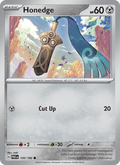 Honedge 130/182 Paradox Rift English Pokémon card