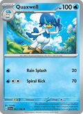 Quaxwell 53/198 Scarlet & Violet English Pokémon card
