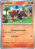 Litleo 31/193 Paldea Evolved English Pokémon card