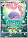 Musharna 117/86 Black Bolt English Pokémon card