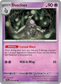 Dusclops 19/64 Shrouded Fable English Pokémon card