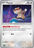 Patrat 70/86 Chaos Rising English Pokémon card