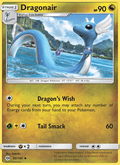 Dragonair 95/149 Sun & Moon Base Set English Pokémon card