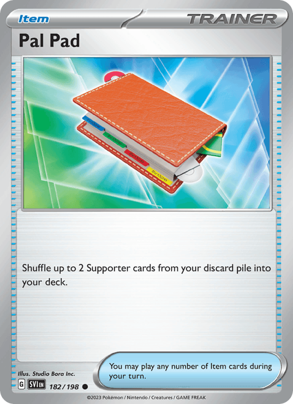 Pal Pad 182/198 Scarlet & Violet English Pokémon card