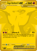 Mega Charizard X ex 130/94 Phantasmal Flames English Pokémon card