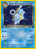 Dark Blastoise 3/82 Team Rocket English Pokémon card