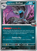 Team Rocket's Golbat 121/182 Destined Rivals English Pokémon card