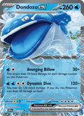 Dondozo ex 66/182 Destined Rivals English Pokémon card