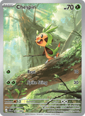 Chespin 87/86 Chaos Rising English Pokémon card