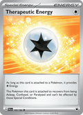 Therapeutic Energy 193/193 Paldea Evolved English Pokémon card