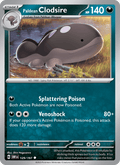 Paldean Clodsire 129/197 Obsidian Flames English Pokémon card