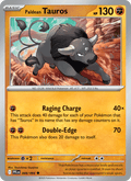 Paldean Tauros 48/94 Phantasmal Flames English Pokémon card