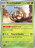 Brambleghast 21/162 Temporal Forces English Pokémon card