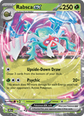 Rabsca ex 25/182 Destined Rivals English Pokémon card
