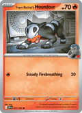 Team Rocket's Houndour 37/182 Destined Rivals English Pokémon card