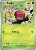 Applin 16/182 Destined Rivals English Pokémon card