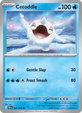 Cetoddle 64/182 Destined Rivals English Pokémon card