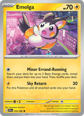 Emolga 30/86 Chaos Rising English Pokémon card