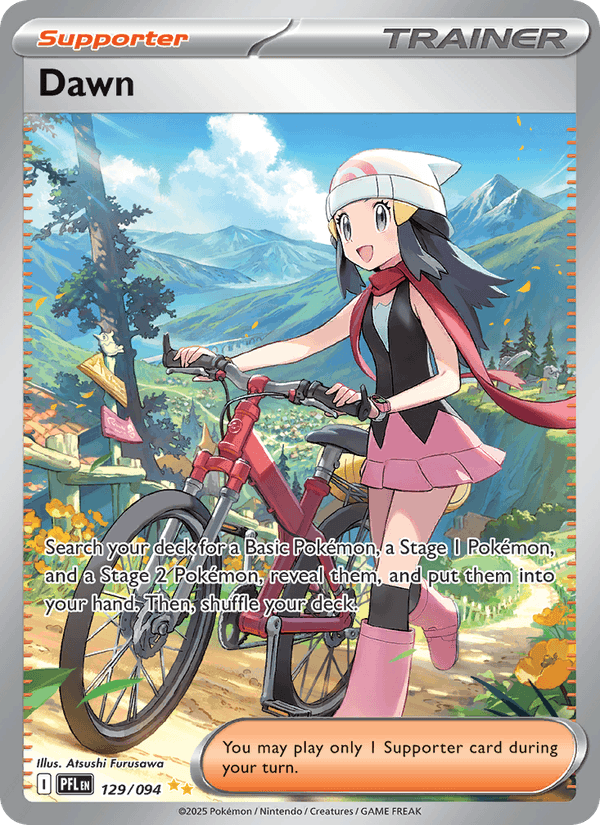 Dawn 129/94 Phantasmal Flames English Pokémon card