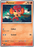 Pansear 14/86 White Flare English Pokémon card