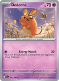 Dedenne 94/198 Scarlet & Violet English Pokémon card