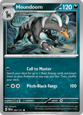 Houndoom 63/131 Prismatic Evolutions English Pokémon card