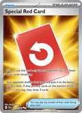 Special Red Card 113/86 Chaos Rising English Pokémon card