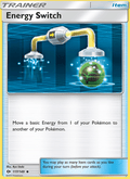 Energy Switch 117/149 Sun & Moon Base Set English Pokémon card