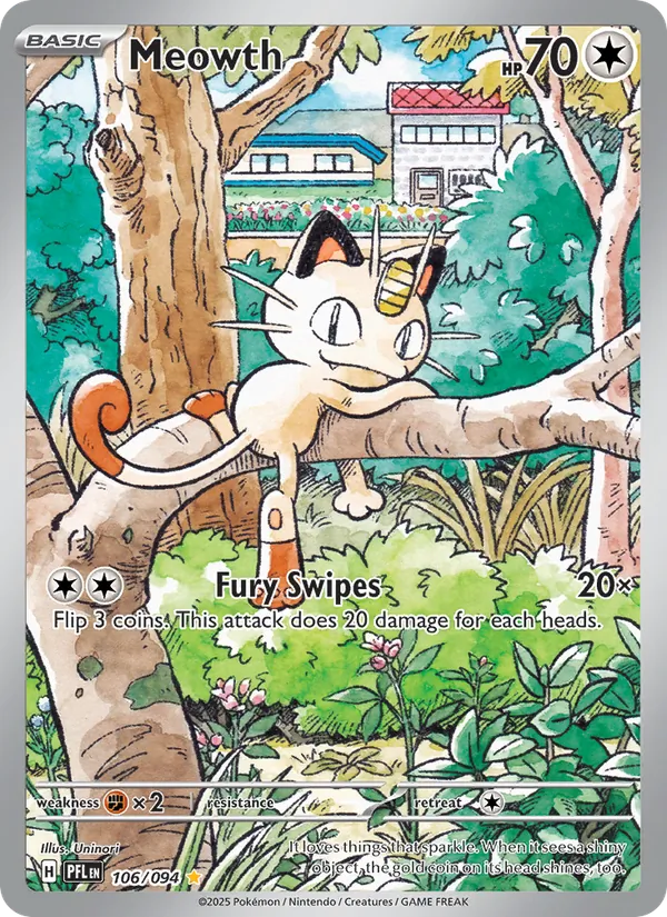 Meowth - Phantasmal Flames #106/094