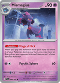 Mismagius 88/193 Paldea Evolved English Pokémon card