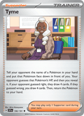 Tyme 190/191 Surging Sparks English Pokémon card