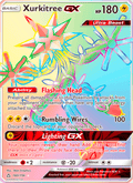 Xurkitree GX 160/156 Ultra Prism English Pokémon card