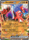 Koraidon ex 124/197 Obsidian Flames English Pokémon card