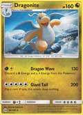 Dragonite 96/149 Sun & Moon Base Set English Pokémon card