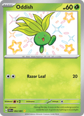 Oddish 92/91 Paldean Fates English Pokémon card