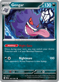 Gengar 57/91 Paldean Fates English Pokémon card