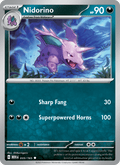 Nidorino 33/165 151 English Pokémon card