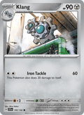 Klang 100/142 Stellar Crown English Pokémon card