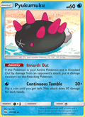 Pyukumuku 47/149 Sun & Moon Base Set English Pokémon card
