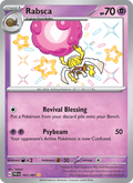 Rabsca 163/91 Paldean Fates English Pokémon card